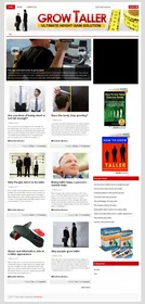 Grow Taller PLR Niche Blog small