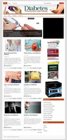 Diabetes PLR Niche Blog small