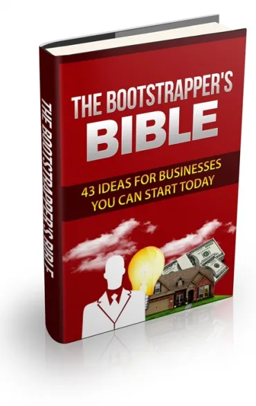 eCover representing The Bootstrapper's Bible eBooks & Reports with Private Label Rights