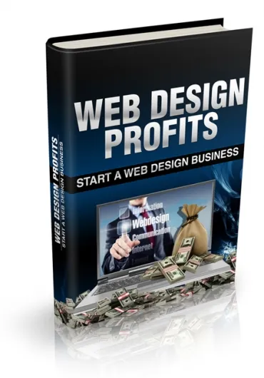 eCover representing Web Design Profits eBooks & Reports with Master Resell Rights
