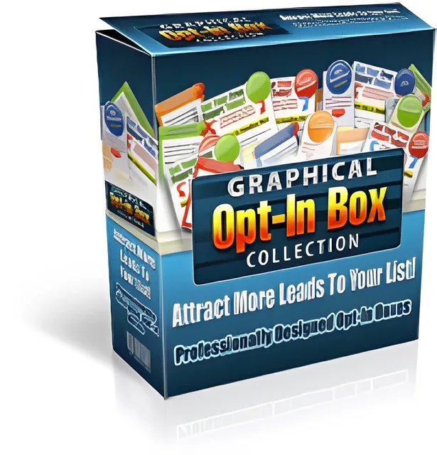 eCover representing Graphical Opt-In Box Collection Graphics & Designs with Master Resell Rights