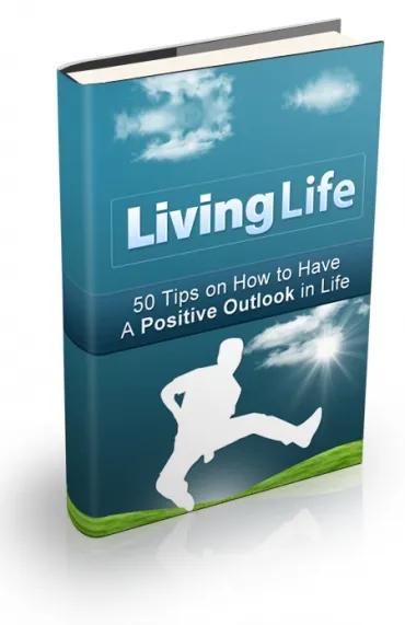 eCover representing Living Life eBooks & Reports with Master Resell Rights