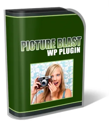 eCover representing Picture Blast WP Plugin eBooks & Reports with Master Resell Rights