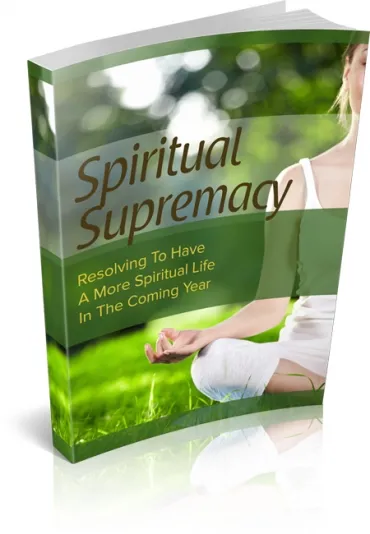 eCover representing Spiritual Supremacy eBooks & Reports with Master Resell Rights