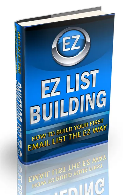 eCover representing EZ List Building eBooks & Reports with Private Label Rights