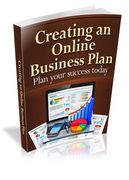 eCover representing Creating an Online Business Plan eBooks & Reports with Master Resell Rights