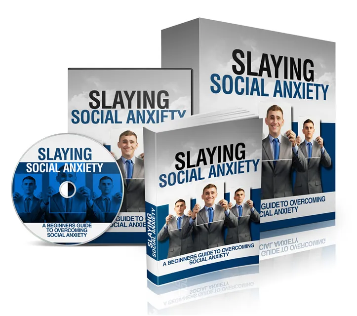 eCover representing Slaying Social Anxiety eBooks & Reports with Master Resell Rights