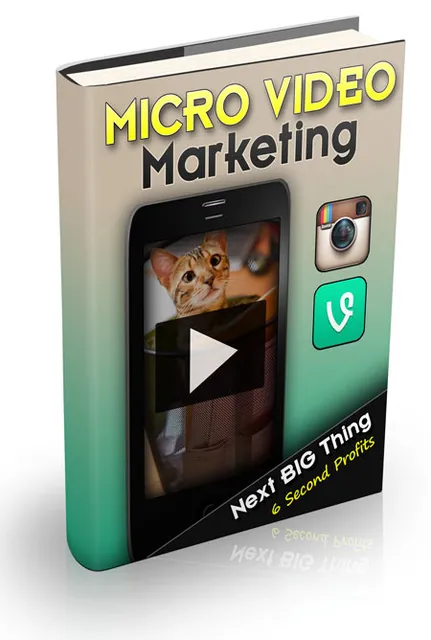 eCover representing Micro Video Marketing eBooks & Reports/Videos, Tutorials & Courses with Master Resell Rights