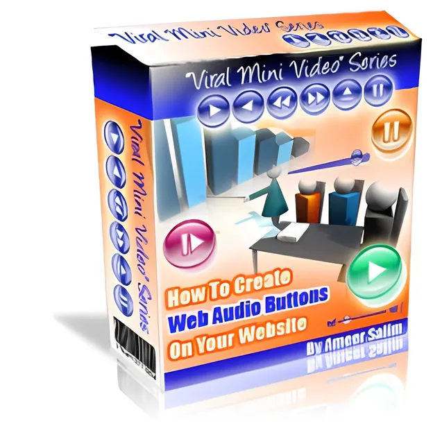 eCover representing How To Create Web Audio Buttons On Your Website  with Master Resell Rights