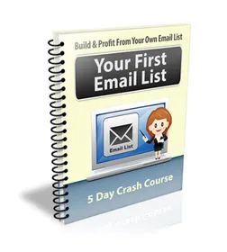 Your First Email List eCourse small