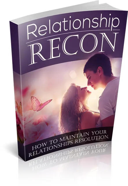 eCover representing Relationship Recon eBooks & Reports with Master Resell Rights