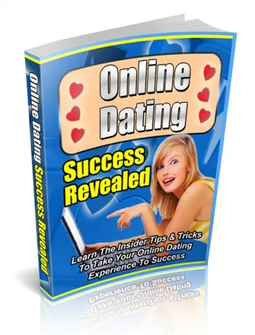 eCover representing Online Dating Success Revealed eBooks & Reports with Private Label Rights