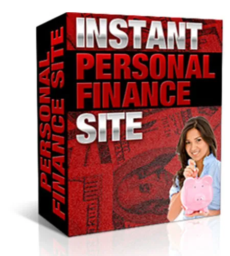 eCover representing Instant Personal Finance Site Software & Scripts with Master Resell Rights