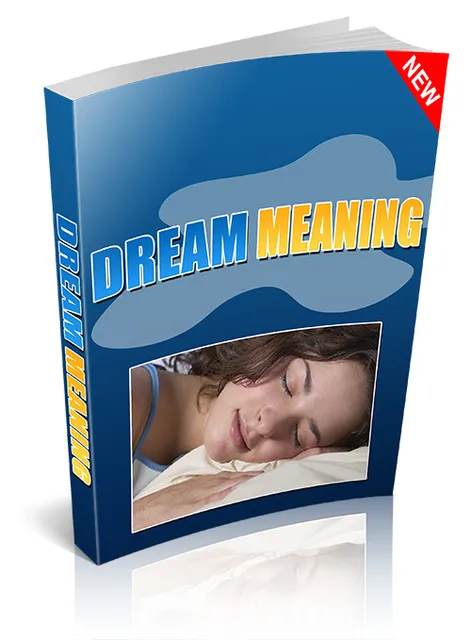 eCover representing Dream Meanings eBooks & Reports with Master Resell Rights