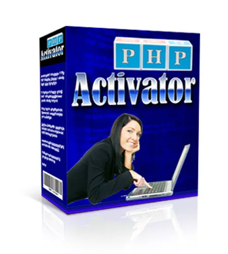 eCover representing Php Activator Software & Scripts with Master Resell Rights