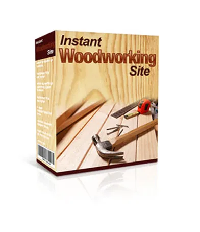 eCover representing Instant Woodworking Site Software & Scripts with Master Resell Rights