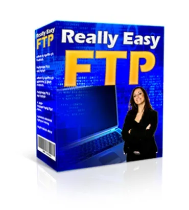 eCover representing Really Easy Ftp Software & Scripts with Master Resell Rights