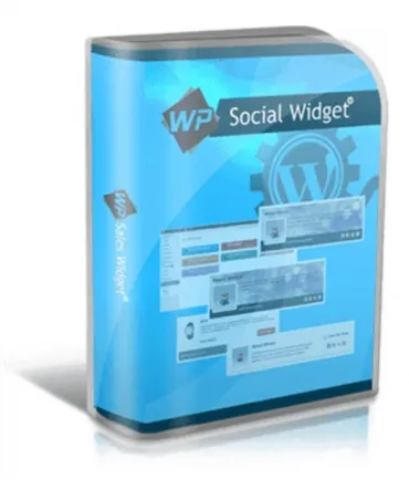 eCover representing WP Social Widget Plugin eBooks & Reports with Private Label Rights