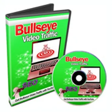 eCover representing Bullseye Video Traffic Videos, Tutorials & Courses with Private Label Rights