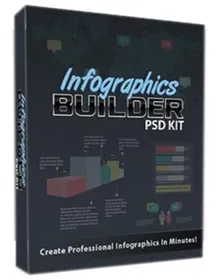 Infographics Builder PSD Kit small