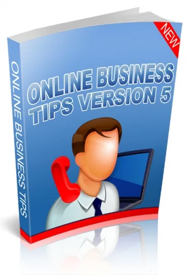 eCover representing Online Business Tips Version 5 eBooks & Reports with Resell Rights