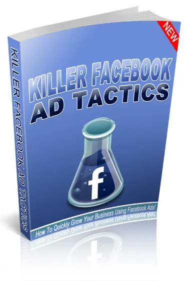 eCover representing Killer Facebook Ad Tactics eBooks & Reports with Personal Use Rights