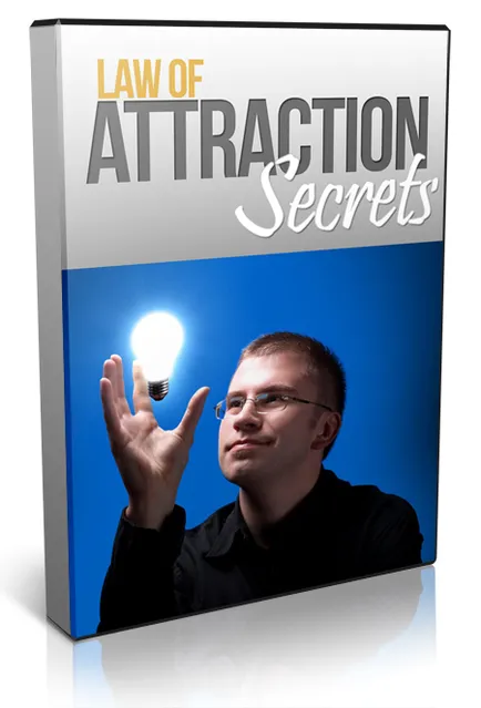 eCover representing Law of Attraction Secrets eBooks & Reports/Videos, Tutorials & Courses with Master Resell Rights