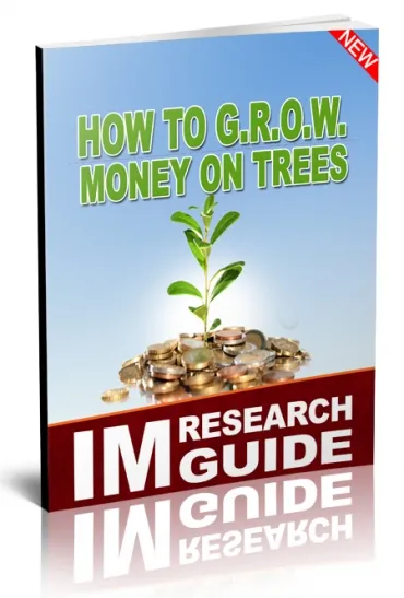 eCover representing How to G.R.O.W. Money on Trees eBooks & Reports with Personal Use Rights