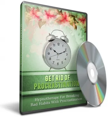 eCover representing Get Rid Of Procrastination Audio & Music with Master Resell Rights