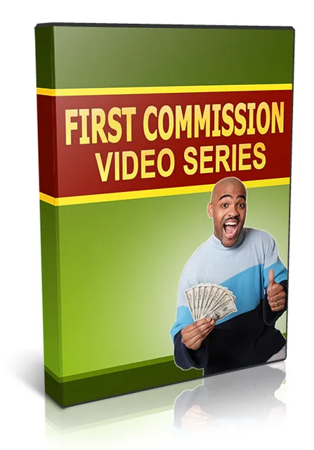 eCover representing First Commission Videos Videos, Tutorials & Courses with Master Resell Rights