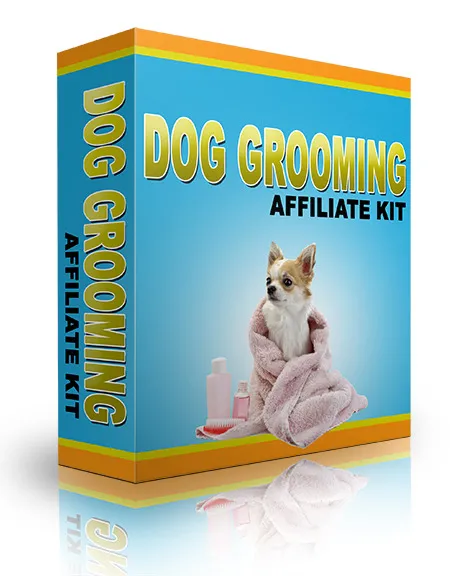 eCover representing Dog Grooming Affiliate Kit eBooks & Reports/Videos, Tutorials & Courses with Master Resell Rights