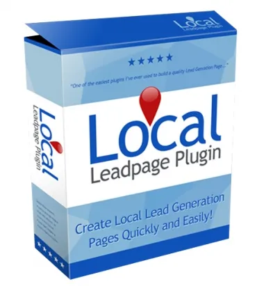 eCover representing Local Leadpage Plugin  with Personal Use Rights