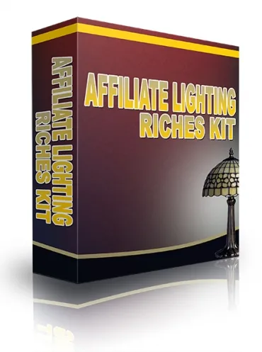 eCover representing Affiliate Lighting Riches Kit eBooks & Reports/Videos, Tutorials & Courses with Master Resell Rights