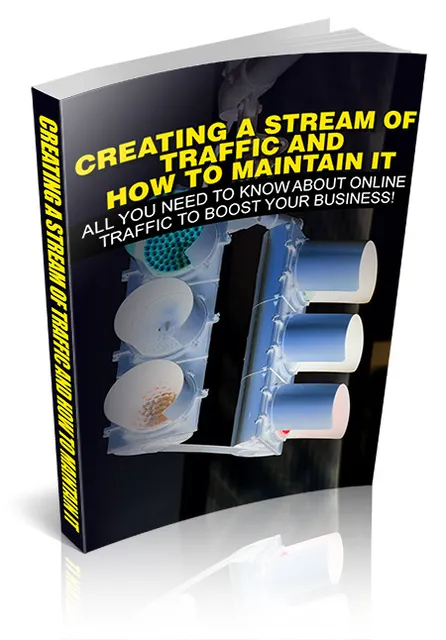 eCover representing Creating A Stream of Traffic And How To Maintain It eBooks & Reports with Master Resell Rights