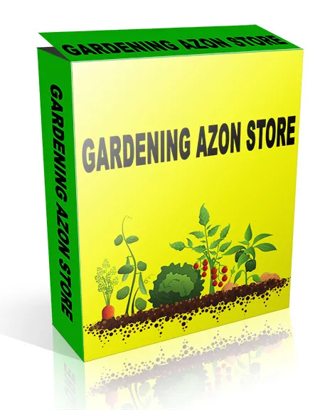 eCover representing Gardening Azon Store Templates & Themes with Private Label Rights