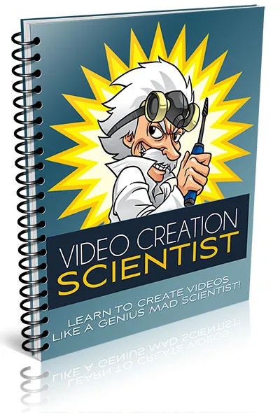 eCover representing Video Creation Scientist eBooks & Reports with Private Label Rights