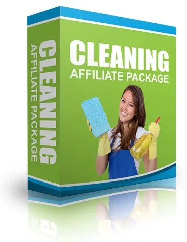 eCover representing Cleaning Affiliate Package eBooks & Reports/Videos, Tutorials & Courses with Master Resell Rights