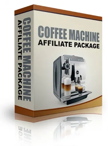 eCover representing Coffee Machine Affiliate Package eBooks & Reports/Videos, Tutorials & Courses with Master Resell Rights