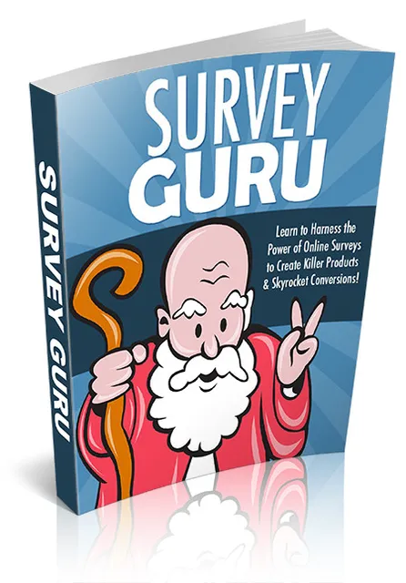 eCover representing Survey Guru eBooks & Reports with Personal Use Rights