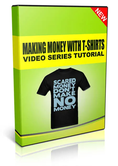 eCover representing Making Money with T-Shirts eBooks & Reports/Videos, Tutorials & Courses with Personal Use Rights