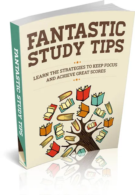 eCover representing Fantastic Study Tips eBooks & Reports with Master Resell Rights