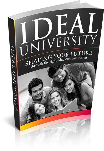 eCover representing Ideal University eBooks & Reports with Master Resell Rights