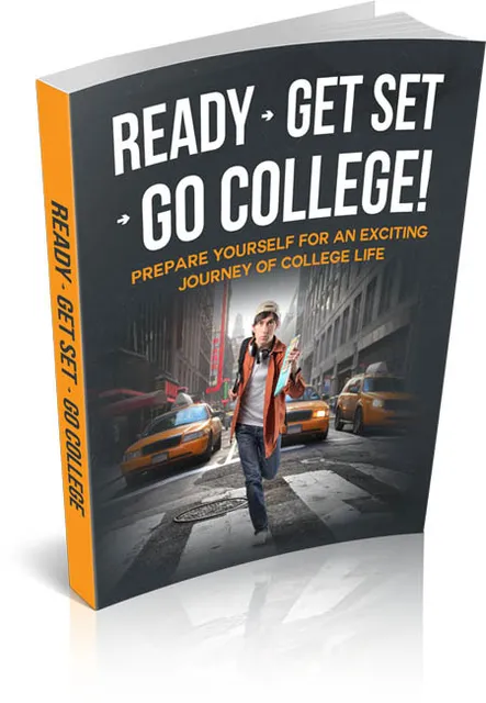 eCover representing Ready - Get Set - Go College eBooks & Reports with Master Resell Rights
