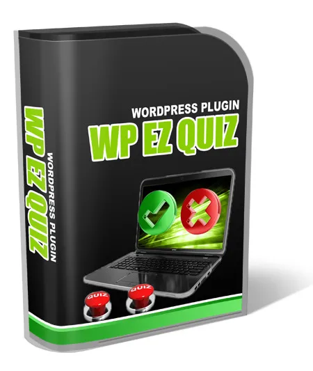 eCover representing WP EZ Quiz eBooks & Reports with Personal Use Rights