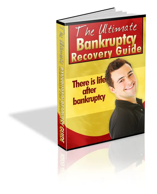 eCover representing Bankruptcy Recovery Guide eBooks & Reports with Master Resell Rights