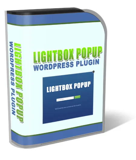 eCover representing Lightbox Popup WordPress Plugin  with Personal Use Rights