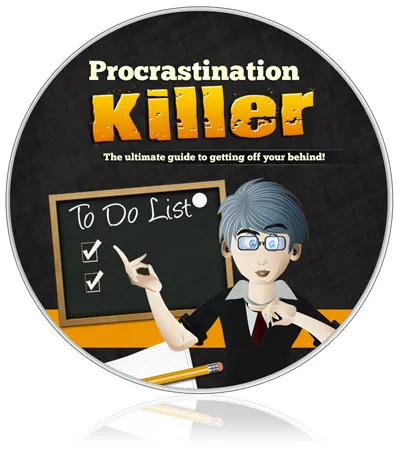 eCover representing Procrastination Killer eBooks & Reports with Master Resell Rights