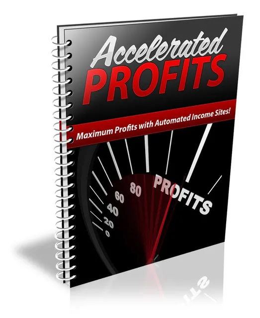 eCover representing Accelerated Profits eBooks & Reports with Private Label Rights