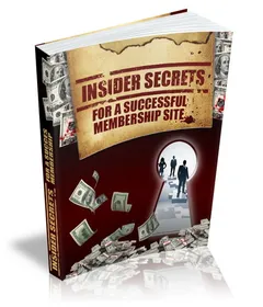 Insider Secrets For A Successful Membership Website small