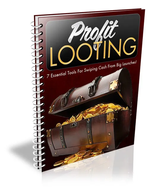 eCover representing Profit Looting eBooks & Reports with Private Label Rights